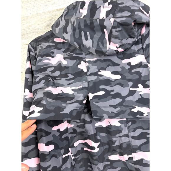 Calvin Klein Women’s XS Pink Camo Zip Up Hooded Performance Active Jacket NWT - Picture 8 of 8